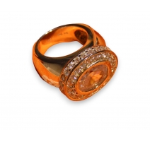 Bague en argent 925 avec diamants Folli Follie