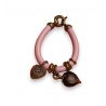 Bracelet en argent 925 Coeurs violet Folli Follie