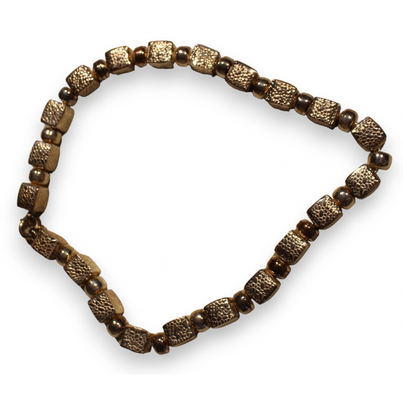 Collier en argent 925 Cubes et billes Folli Follie
