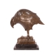 Bronze Aigle style Art-Deco socle en marbre noir