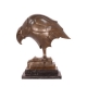 Bronze Aigle style Art-Deco socle en marbre noir