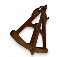 Octan en laiton et bois