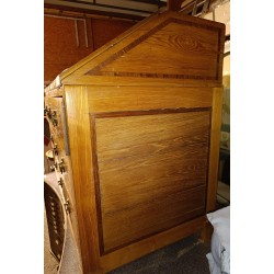 Bureau commode Vaudois en noyer