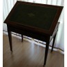 Tronchin Directoire table in mahogany, with a leather top by  Moinat SA  - Antiques and interior design