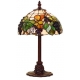 Lampe style Tiffany, décor raisins