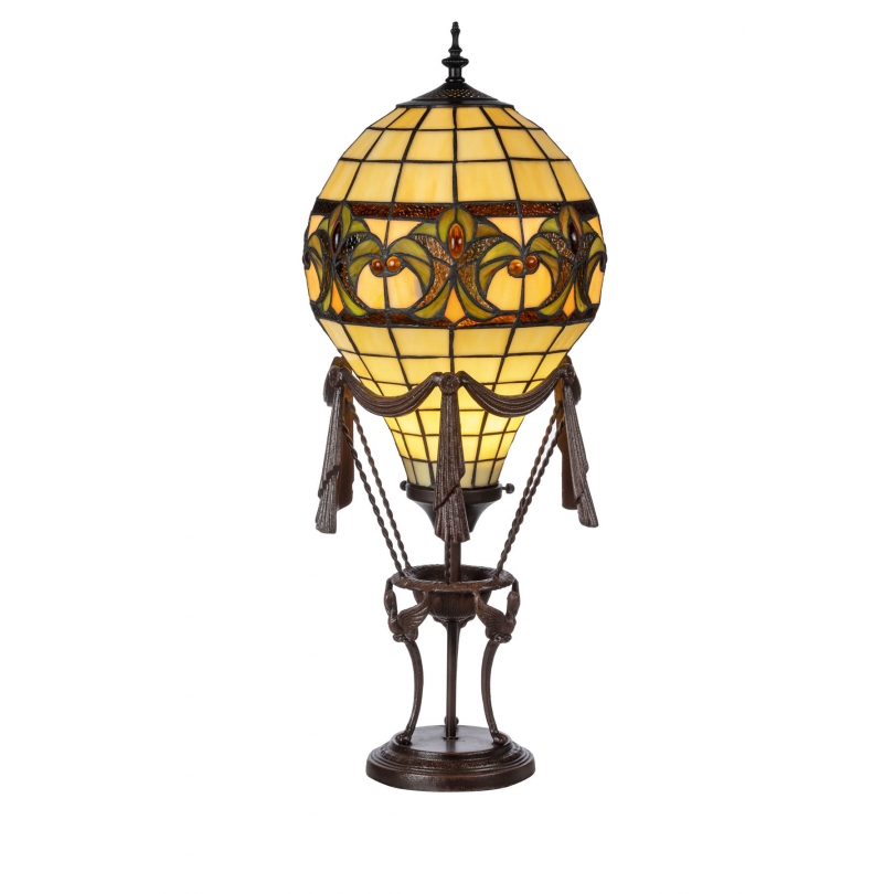 Lampe style Tiffany, Montgolfière