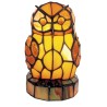 Lampe style Tiffany en forme de Hibou