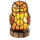 Lampe style Tiffany en forme de Hibou