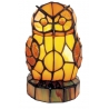 Lampe style Tiffany en forme de Hibou