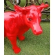Petite vache en résine "Drapeau Portugais"