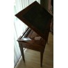 Tronchin Directoire table in mahogany, with a leather top by  Moinat SA  - Antiques and interior design