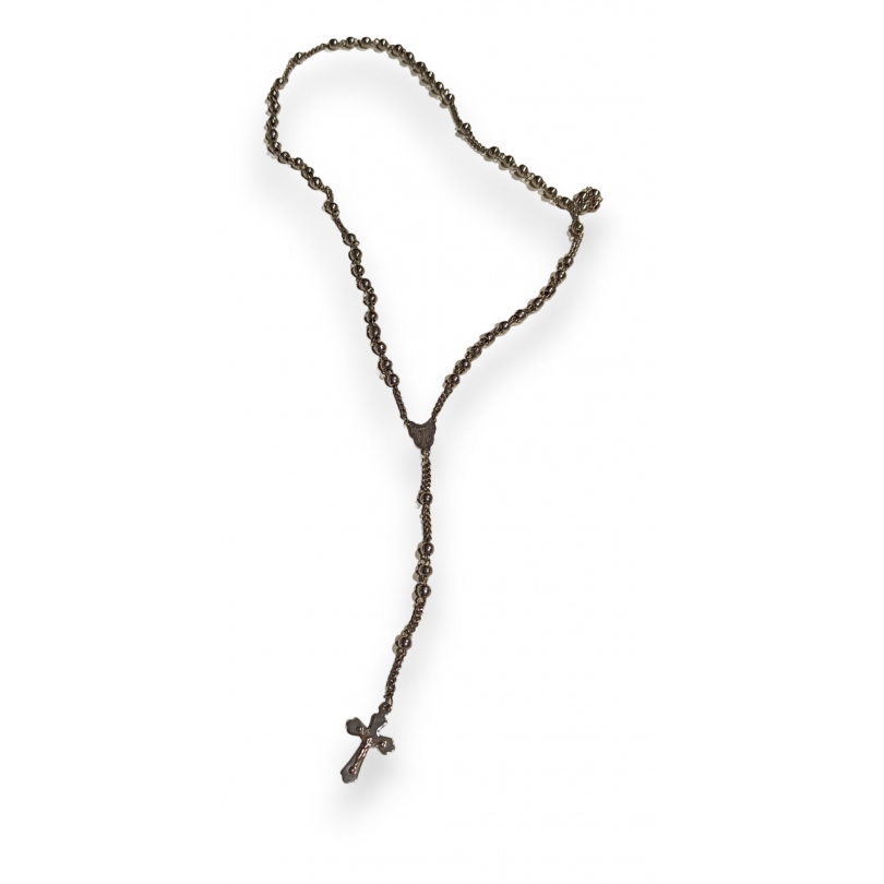 Collier en argent crucifix