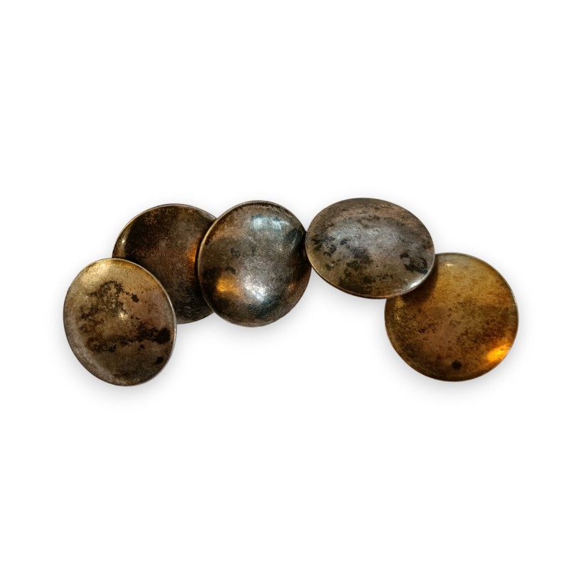 Set of 5 Best Quality Plated buttons