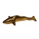 Requin en laiton