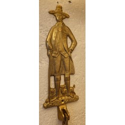 Folding brass coat rack "Homme" at Moinat SA – Antiques and home décor