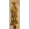Folding brass coat rack "Homme" at Moinat SA – Antiques and home décor