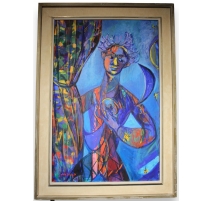 Tableau "Homme" signé Rolf DÜRIG 57