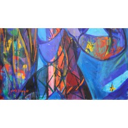Tableau \"Homme\" signé Rolf DÜRIG 57
