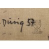 Tableau \"Homme\" signé Rolf DÜRIG 57