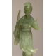 Geisha à l'épée en jade sculpté