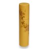 Ivory thread box painted with flowers