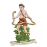 Porte-parapluies "Hercules" en fonte polychrome