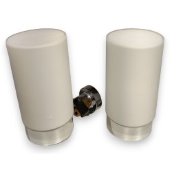 Pair of Tara wall lights by Dornbracht