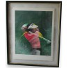 Litho "Golfeur" signée SPAHN 166/300