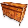 Commode style Transition en acajou marqueté
