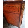 Commode style Transition en acajou marqueté