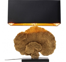 Lampe Corail doré