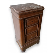 Coffre-fort Fichet Paris, peint faux bois