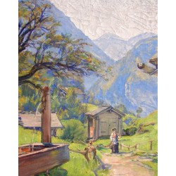 绘画 | 署名AUBRY Moinat SA的画作  - 古董与装饰艺术