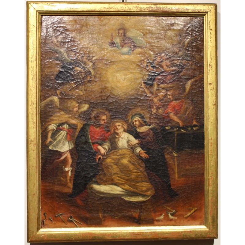 Tableau \"La mort de Saint-Joseph\"