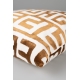 Coussin Lane beige et brun