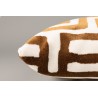 Beige and brown Lane cushion