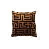 Black and brown Lane cushion