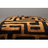 Black and brown Lane cushion