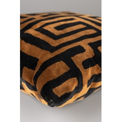 Black and brown Lane cushion