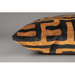 Black and brown Lane cushion