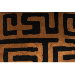 Black and brown Lane cushion