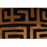 Black and brown Lane cushion