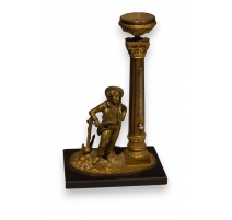 Bronze Marin et colonne