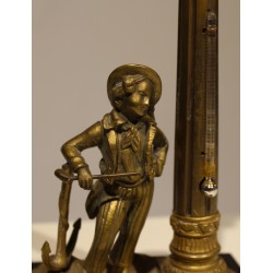 Bronze Marin et colonne