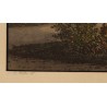 Gravure "Vue de Lausanne" par A. MÜLLER
