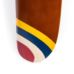 Yellow, blue, white and red Barnstormer propeller