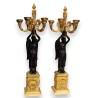 Paire de Girandoles style Empire en bronze