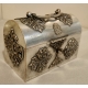 Boîte à bijoux en forme de coffre