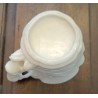 Set of 10 carved white jade cups