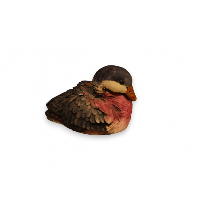 Canard en résine polychrome par ARTEFICE